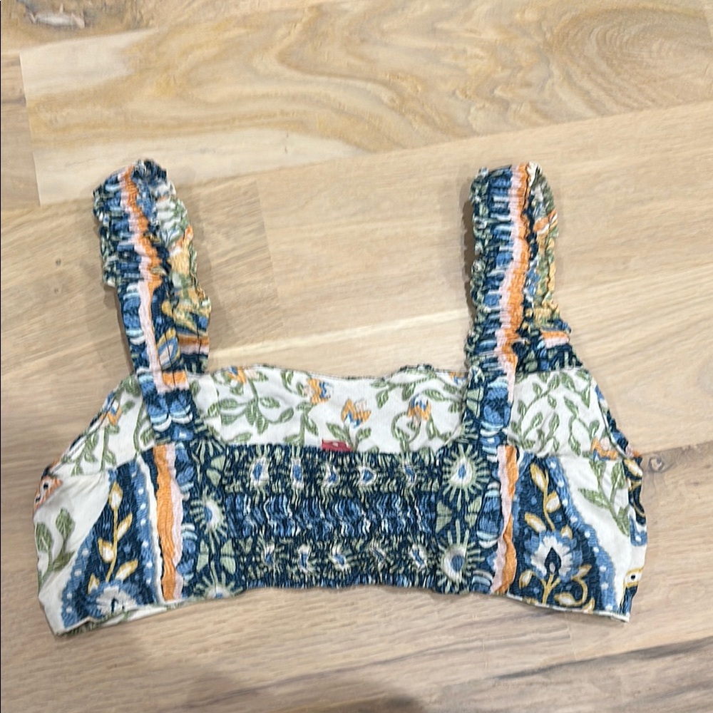 FARM Rio Colorful Patterned Crop Top - Picture 4 of 4